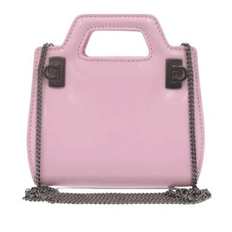 Ferragamo Pre-owned Mini Bags, female, Pink, Size: ONE SIZE Pre-owned Mini Satchel
