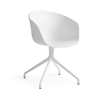 HAY About A Chair AAC 20, white 2.0 (Kunststoffgleiter)