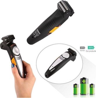 Trade Shop Trade Shop - Taglia Capelli Ricaricabile Impermeabile Rasoio Regola Barba Basette Sn132