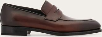 Ferragamo Men Tramezza penny loafer Brown Size 10.5