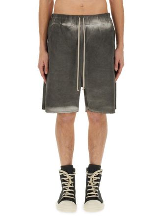 Rick Owens Denim Bermuda Shorts