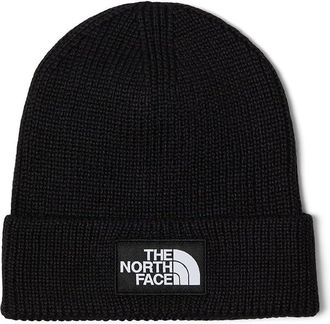 The North Face TNF Logo Box Cuffed Beanie Caps TNF Black, Polyester