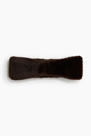 H&M Flauschiges Stirnband - Brown