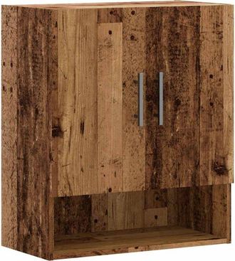 vidaXL Armario de pared madera de ingeniería madera vieja 60x31x70 cm Vidaxl
