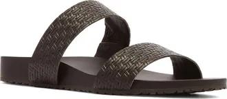 FRANKiE4 Venice Sandal in Chocolate Emboss at Nordstrom, Size 8.5