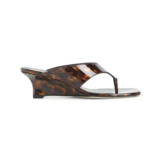 Stuart Weitzman Wedges, female, Brown, Size: 7 1/2 US Classic Wedge Sandal