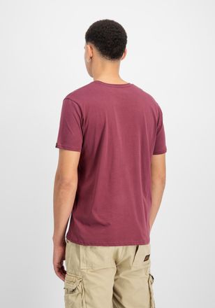 Alpha Industries T-Shirt ALPHA INDUSTRIES Basic T-Shirt BL, Herren, Gr. XS, rot (burgundy), Obermaterial: 100% Baumwolle, Shirts T-Shirt