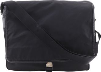 Prada Black Nero Nylon Shoulder Bag (Pre-Owned)