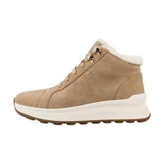 Geox Dames, Schoenen, Beige, Maat: 38 EU Leer