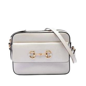 Gucci Pre-owned Cross Body Bags, female, White, Size: ONE SIZE Pre-owned Vintage Crossbody Bag
