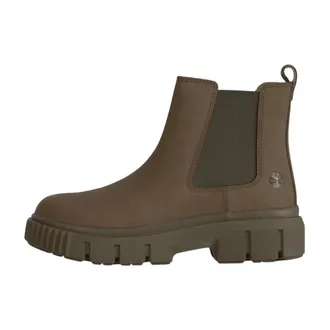 Timberland Greyfield Mid Chelsea Boot - Dames - Schoenen - Bruin - Maat: 41 1/2 EU Leer