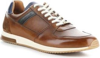 Ambitious 11240 Perforated Sneaker in Cognac Leather at Nordstrom Rack, Size 11.5Us / 45Eu