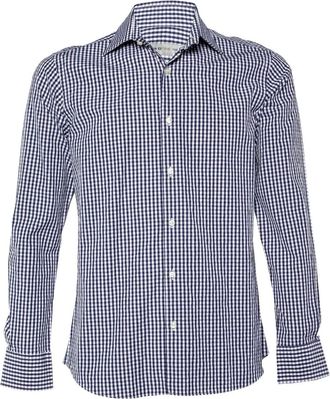 Etro check-print shirt - Blue