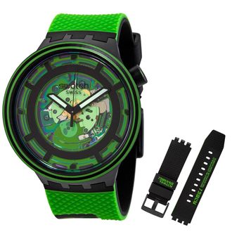 Swatch Big Bold Planets Quartz Mens Watch SB01B125