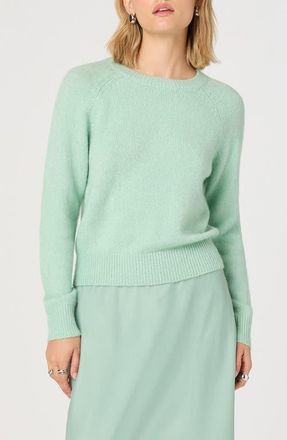 ASTR the Label Brigett Crewneck Sweater in Mint at Nordstrom, Size X-Small