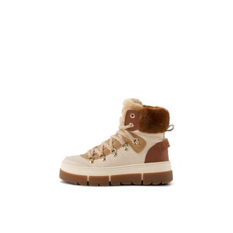 Bogner Mid boots Vaduz with spikes for women - Beige/cognac - 355
