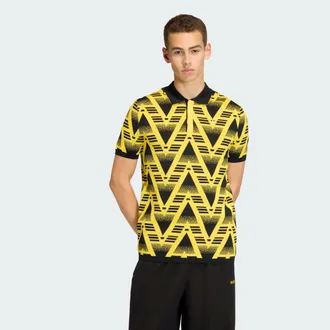 adidas Mens adidas FULLY FASHION KNIT POLO