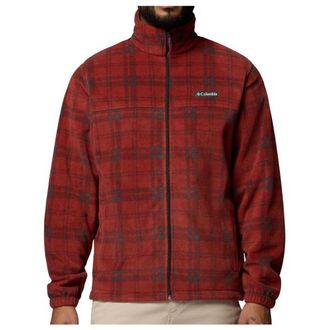 Columbia Steens Mountain Printed Jacket Fleecejacke f&uuml;r Herren | rot
