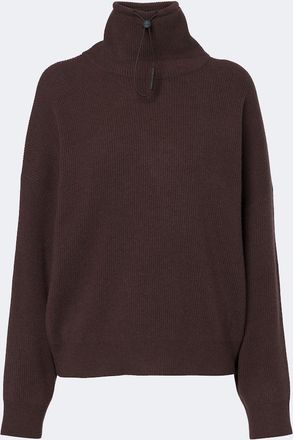 Brunello Cucinelli Pullover in lana, cashmere e seta a coste