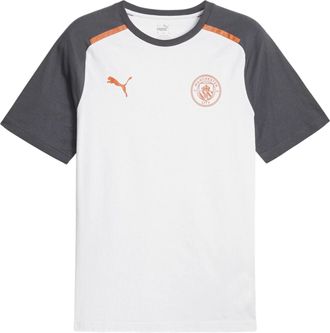 Puma Heren Manchester City FC T-Shirt (Poema Wit)
