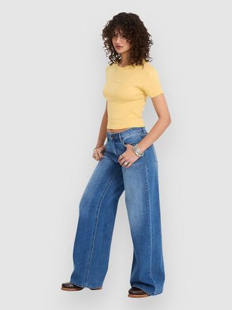 Volcom Tight Crop T-Shirt gelb