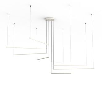Lumicom Radius Lampara De Techo 8x Monocolor Brillo