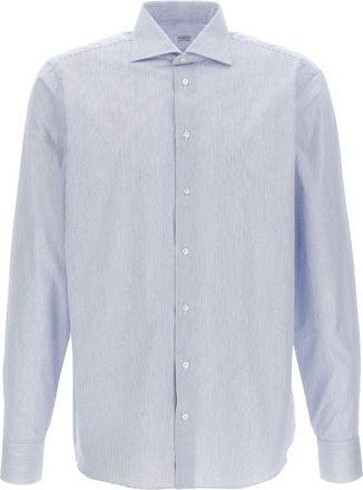Borriello Hombre, Camisas, Azul, Talla: L
