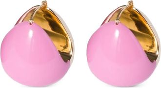 Miu Miu Orecchini a cerchio - Rosa