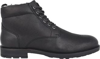 Ara Warm gevoerde brede winterlaarzen - Heren - Veterlaarzen - Zwart - 42 EU - Leer - Schoenen
