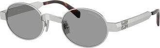 Miu Miu MUB51S 21M50Q Old Silver/Grey