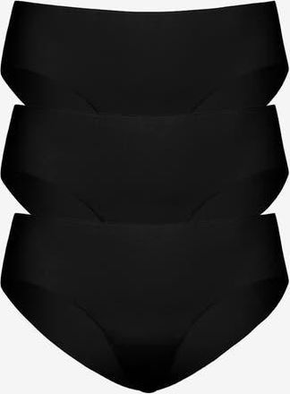 Commando Cotton Bikini 3-Pack in Black at Nordstrom, Size X-Small