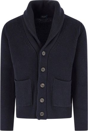 Drumohr Cardigan In Lana Merino