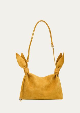 Loewe Scarf Mini Suede Shoulder Bag