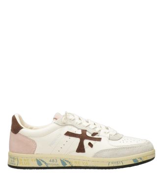 Premiata Sneakers Wit+Koffie