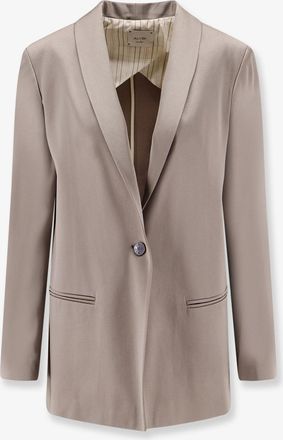 Alysi Blazer Monopetto in satin - ALYSI - gender_Woman