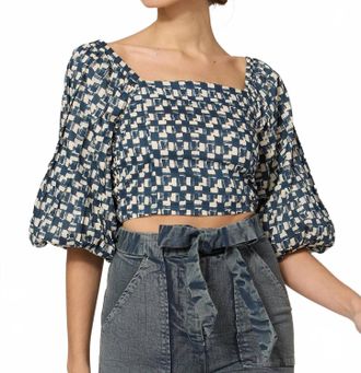 Cleobella Agatha Top In Biarritz