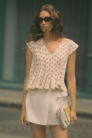 Maeve 100% Cotton Swing Top