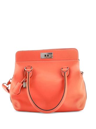 Herm&egrave;s Toolbox Bag Swift 26 satchel - Arancione