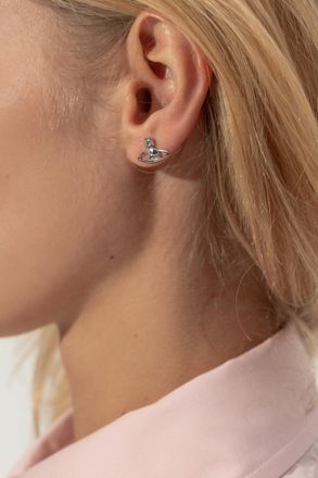 Vivienne Westwood Earrings With A Pattern, Womens, Silver