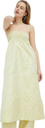 Gestuz Juniper Jurk - Dames - Casual kleedjes - Groen - L - Polyester - Kleedjes