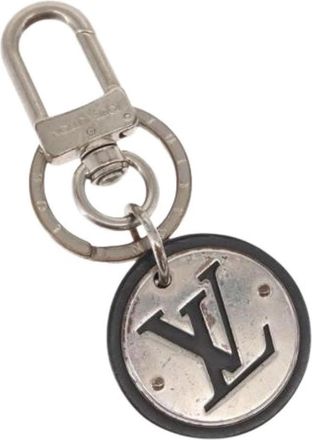 Louis Vuitton Pre-owned Metalen Sleutelhanger - Dames - Vintage Accessoires - Grijs - ONE Size - Vintage