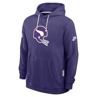 Nike Minnesota Vikings Alt Offensive Set Play Sideline Nike Mens Dri-FIT NFL Pullover Hoodie in Purple | 03AZ52MQ9M-V4T