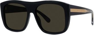 Stella McCartney Zonnebril - unisex - Zonnebrillen - Zwart - ONE Size - Accessoires