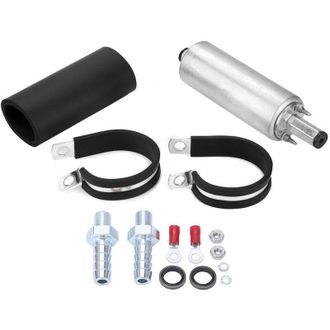 OEM Bomba De Combustible Externa Universal De Alta Presi&oacute;n En L&iacute;nea De 255 L/h Con Kit Para Walbro Gsl392 - Crezuo