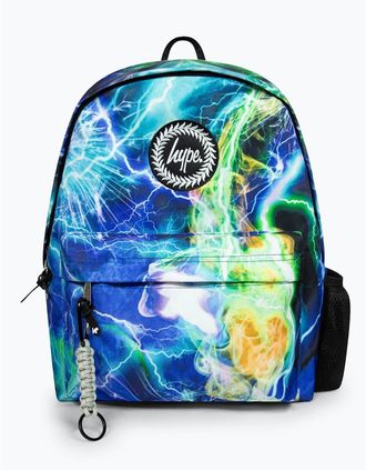 Hype Mens Hype Iconic Boys Multicoloured Lightning Storm Backpack