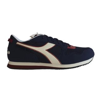 Diadora Sneakers, male, Black, Size: 12 US Blue Synthetic Casual Lace-up Shoe