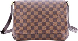 Louis Vuitton Musette Tango Handbag Damier (Authentic Pre-Loved)