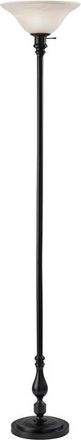 Adesso Claret Torchiere Lamp in Black at Nordstrom