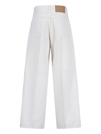 Haikure Womens Jeans White Cotton