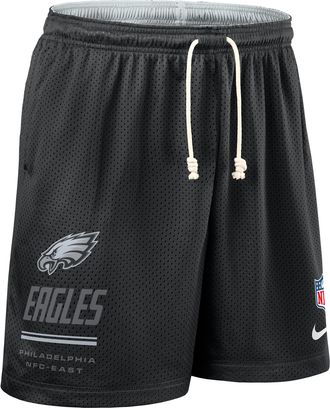 Nike Philadelphia Eagles Sideline Reversible Nike Mens Dri-FIT NFL Shorts in Black | 03BF0G9H86-MDC